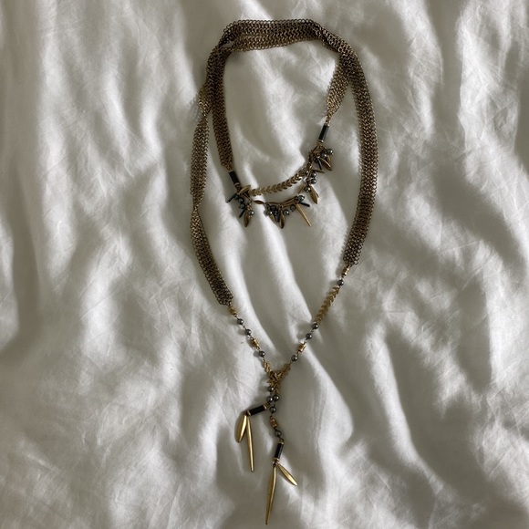 Lariat necklace multiple style options - Picture 3 of 4